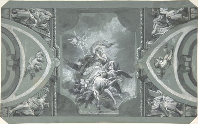 Studie voor de Decoratie van een Gewelf, 1754-1815 door Carlo Alberto Baratta