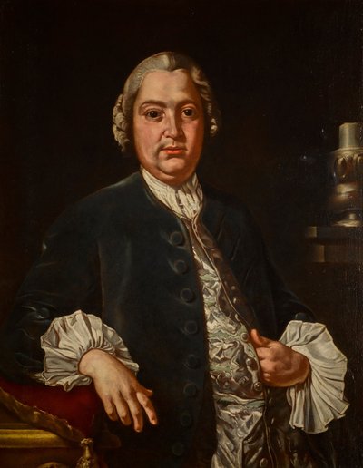 Portret van de componist Niccolò Jommelli 1714-1774 door Carlo Amalfi