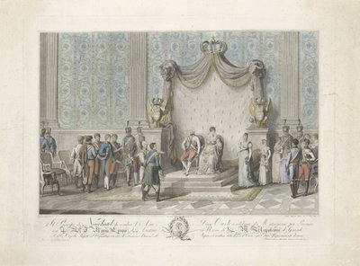 Prins van Neuchâtel voor Maria Louise van Oostenrijk door Carlo Lasinio