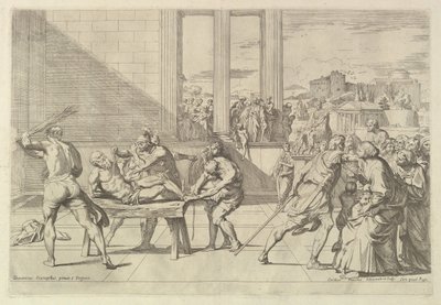 Martelaarschap van St. Andreas door Carlo Maratta or Maratti