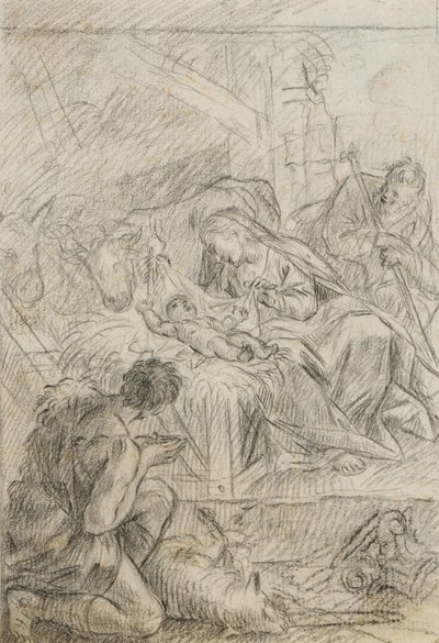 Tekening door Carlo Maratti