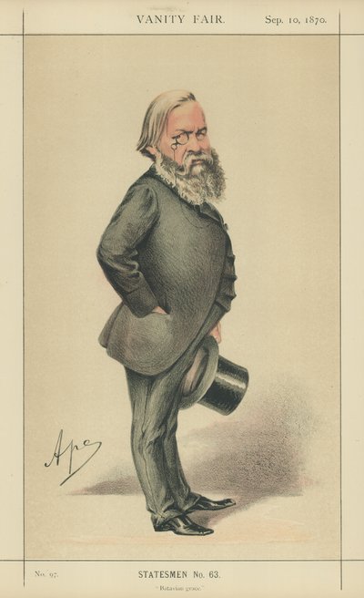 Alexander Beresford Hope door Carlo Pellegrini