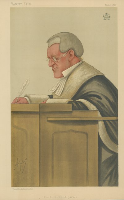 Lord Coleridge door Carlo Pellegrini