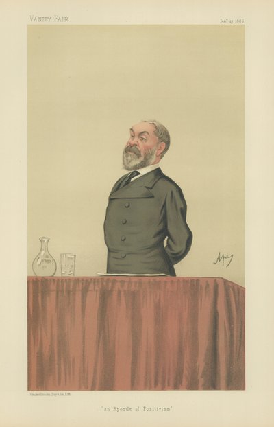 De Heer Frederic Harrison door Carlo Pellegrini