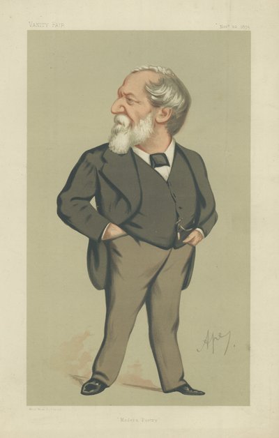Robert Browning door Carlo Pellegrini