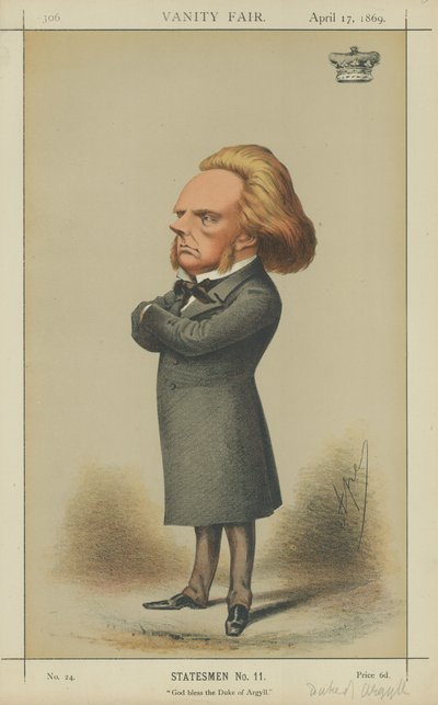 De Hertog van Argyll door Carlo Pellegrini