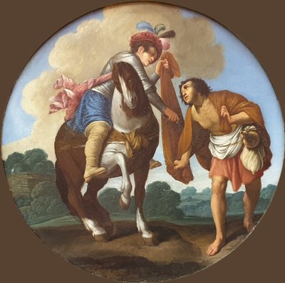 Duits: Der Heilige Martin und der Bettler Sint Maarten en de bedelaar door Carlo Saraceni