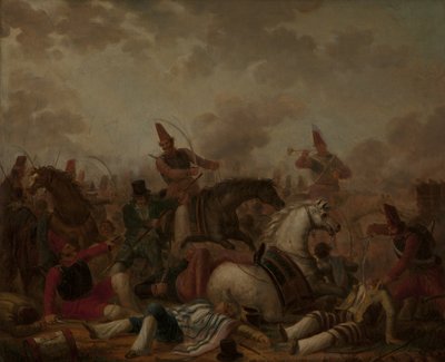Cavaleriegevechten in het Rosas-tijdperk door Carlos Morel