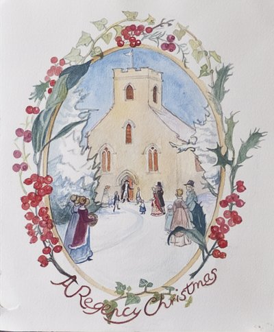 Regency Kerstmis, 2008 door Caroline Hervey Bathurst