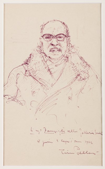 Portret van Ingenieur Zampigh door Caroline Watson