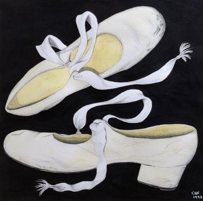 Oude Tapdansschoenen, 1992 door Carolyn Hubbard Ford
