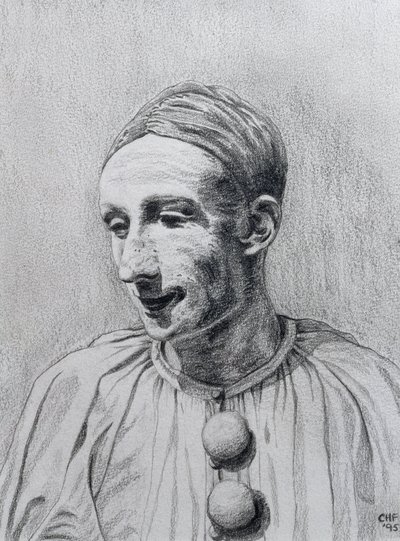 De Clown II, 1995 door Carolyn Hubbard Ford