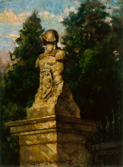 Modigliani Gate Post door Carroll Beckwith