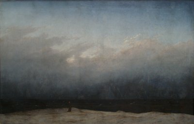 Duits: Der Mönch am Meer De monnik aan zee door Caspar David Friedrich