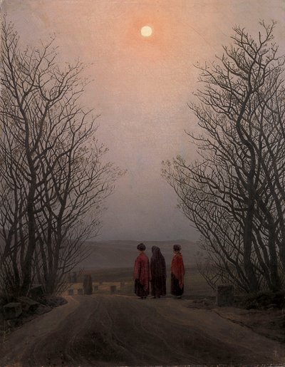 Duits: Ostermorgen Paasmorgen door Caspar David Friedrich