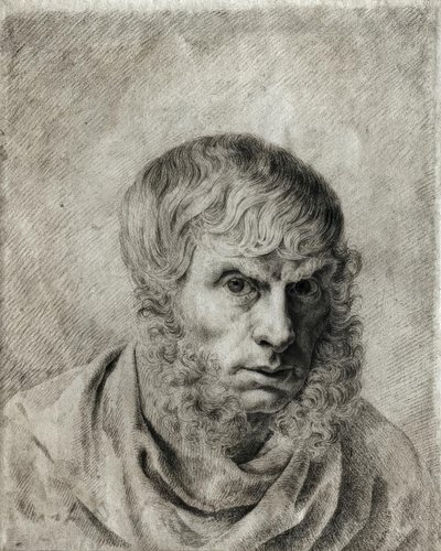 Zelfportret door Caspar David Friedrich
