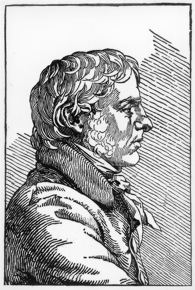 Zelfportret door Caspar David Friedrich