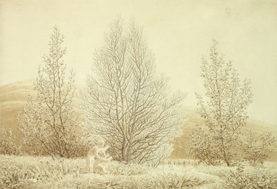 Lente door Caspar David Friedrich