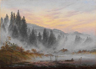 De tijden van de dag: De ochtend door Caspar David Friedrich
