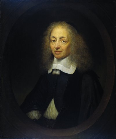 Portret van Constantijn Huygens (1596-1687) door Caspar Netscher
