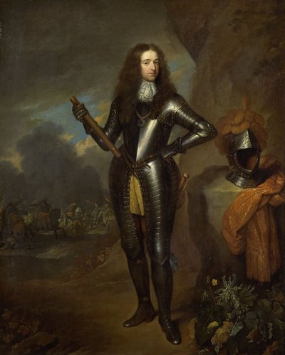 Willem III door Caspar Netscher