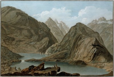 De hospice op de Grimsel door Caspar Wolf