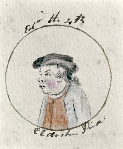 Eduard IV, ca. 1790 door Cassandra Austen