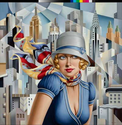 Zomer in de stad, 2015 door Catherine Abel