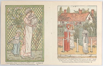 Valentijn, 1882 door Catherine Greenaway