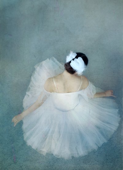 Elegante ballerina Swan door Catherine Wang