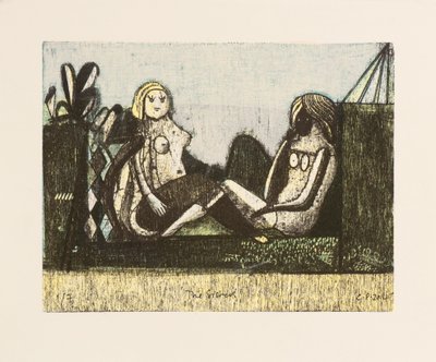 De zusters, 2014 (mokulito-litho