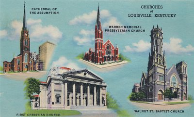 Kerken van Louisville, Kentucky, 1942 door Caufield and Shook