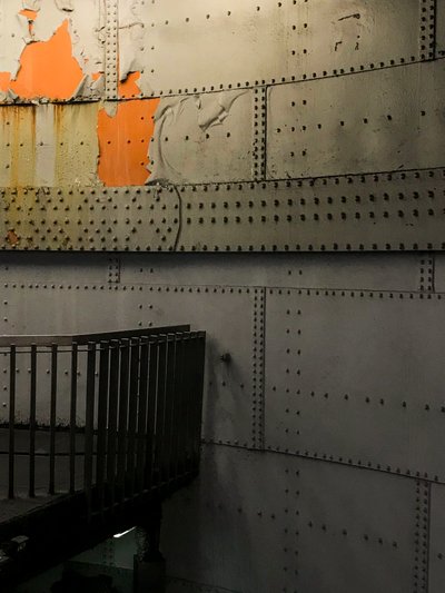 Compositie - Metro, 2019 (foto) door Cécile Jamet