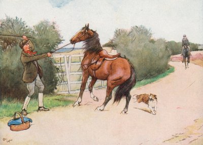 Toen stapte de jongen af en gaf hem een harde afranseling door Cecil Charles Windsor Aldin