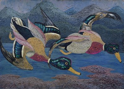 Eenden door Cedric Morris