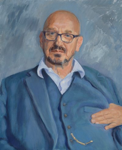 Charlie Hall, 2025 (olieverf op doek) door Celia Montague
