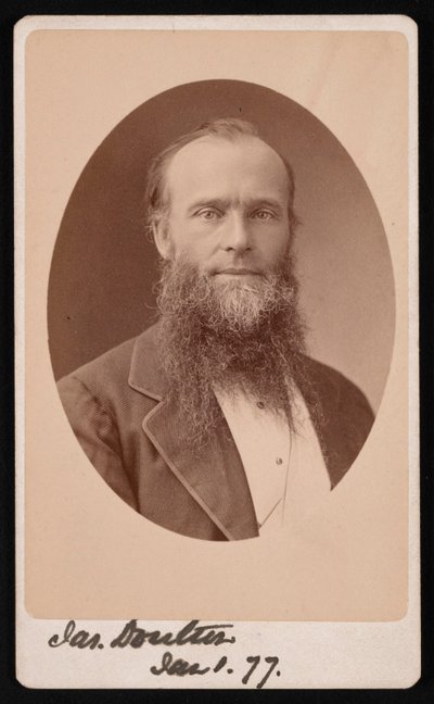Portret van James Doulton, 1877 door Centennial Photographic Company