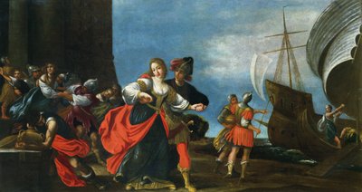 De Ontvoering van Helena van Troje door Cesare Dandini