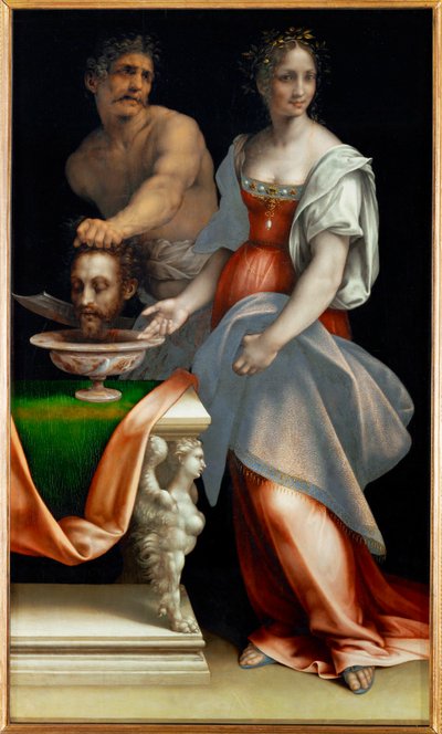 Salome met het hoofd van de Doper ... door Cesare da Sesto