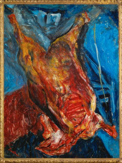 Geslachte os door Chaim Soutine
