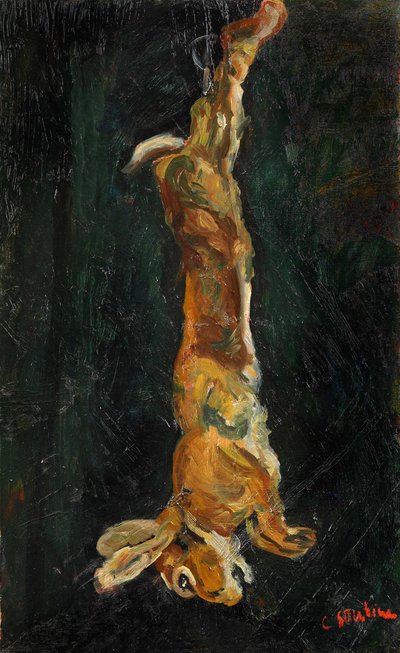 Hangende Haas, ca. 1923 door Chaim Soutine