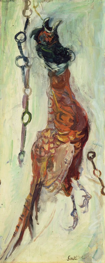 Hangende Fazant, c.1925-30 door Chaim Soutine