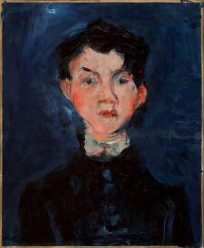 Portret van een jongen door Chaim Soutine