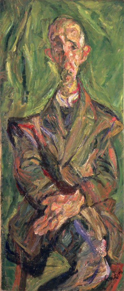 Portret van een Man door Chaim Soutine
