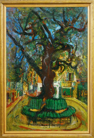 De boom in Vence door Chaim Soutine