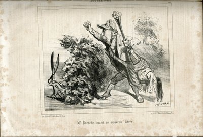 Illustratie van Cham in Le Charivari door Amédée de Noé