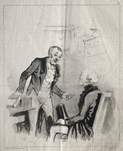 Les Malades et les medicins: No. 4, Lew Homéopathes door Cham