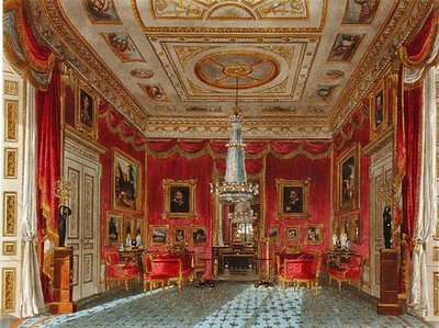 De Rose Satin Drawing Room, Carlton House, uit 