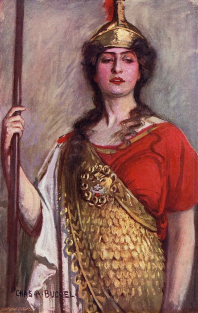 Pallas Athene, Miss Constance Collier door Charles A. Buchel