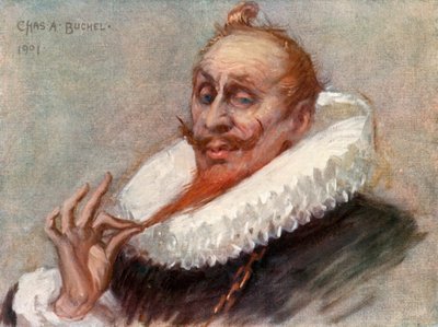 Driekoningenavond: Malvolio, Mr Tree door Charles A. Buchel